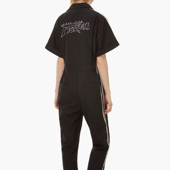 adidas | Pants & Jumpsuits | Adidas X Fiorucci One Piece Boiler Suit Jumpsuit Black Sz S Nwot 